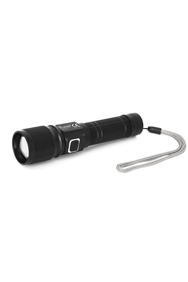 Evi̇mdeyokyok Cree Tg Led 1000 Lümen Göstergeli̇ Fonksi̇yonel El Feneri̇ Wt-732