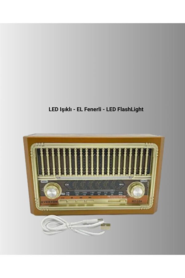 Zero Land Usb Ve Hafıza Kart Gi̇ri̇şli̇ Radyo Hoparlör