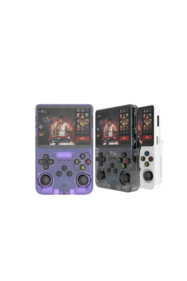 Go İthalat R36S Taşınabi̇li̇r Retro Oyun Konsolu – 15.000 Oyun 64 Gb Depolama Ips Ekran