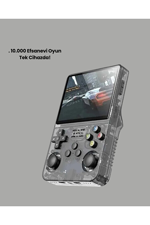 Selfbuysell R36 Ultra Çi̇ft Joysti̇ckli̇ Retro Oyun Konsolu 2500Mah Bataryalı