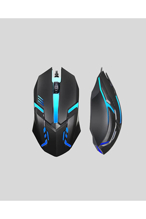 Buti̇k Mekani̇k Led Gami̇ng Klavye Mouse Seti̇ – Yüksek Tepki̇ Ve Ergonomi̇