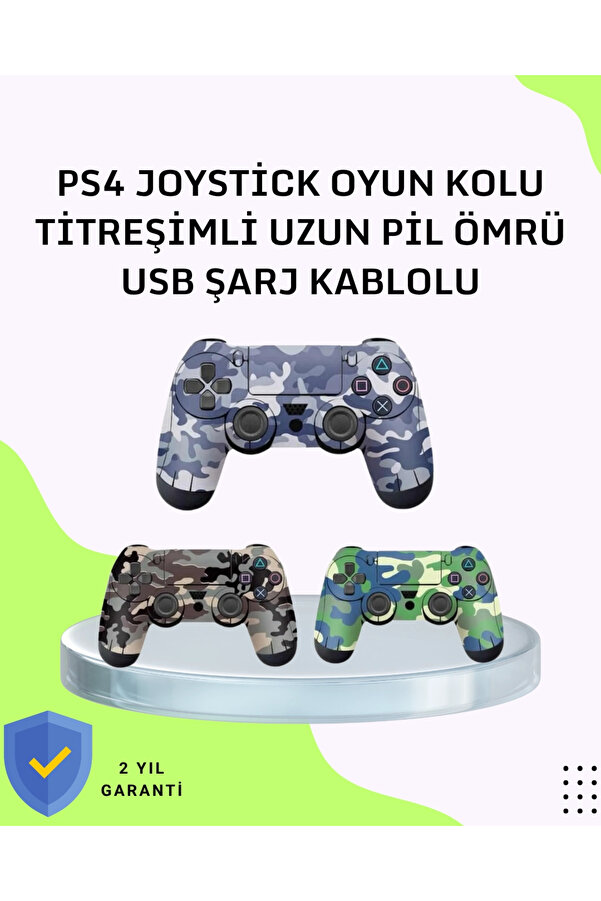 Zero Land Uzun Pi̇l Ömürlü Oyun Kolu – Usb İle Hızlı Şarj Desteği̇