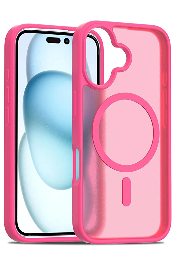 Buti̇k İphone 16 Plus Jota Magsafe Kapak - Rose-(5796)