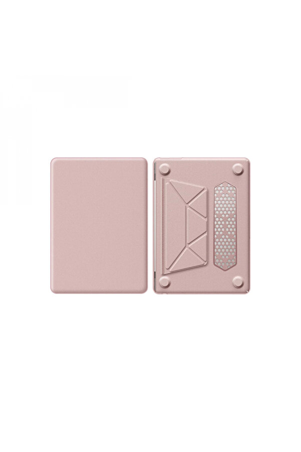 Harmonyaura Macbook Pro 14 2021 Macbook Deri̇ Kapak - Pembe