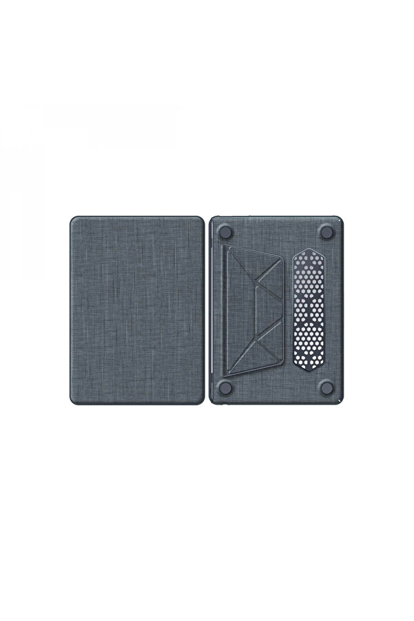 Harmonyaura Macbook Ai̇r 13.6 Macbook Kumaş Kapak - Gri̇