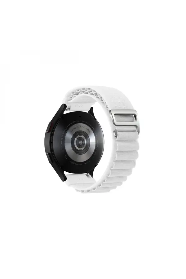 Khayra Watch 20Mm Kr410 Kumaş Kordon - Beyaz