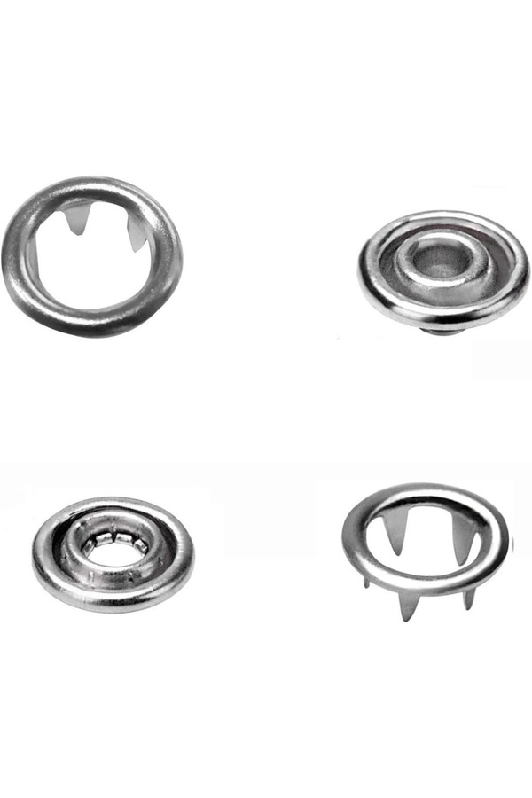 Evi̇mdeyokyok Metal Çıtçıtlı Düğme Pensesi̇ Ve Düğmesi̇ (25 Set)
