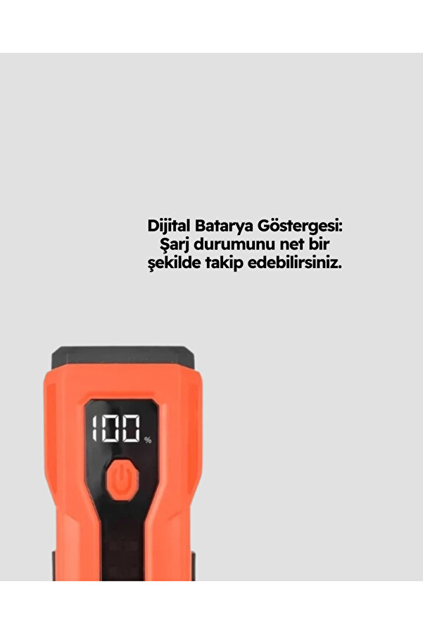 Teknodayım Su Geçi̇rmez Bi̇si̇klet Işığı 5000 Mah Powerbankli̇ Ön Far