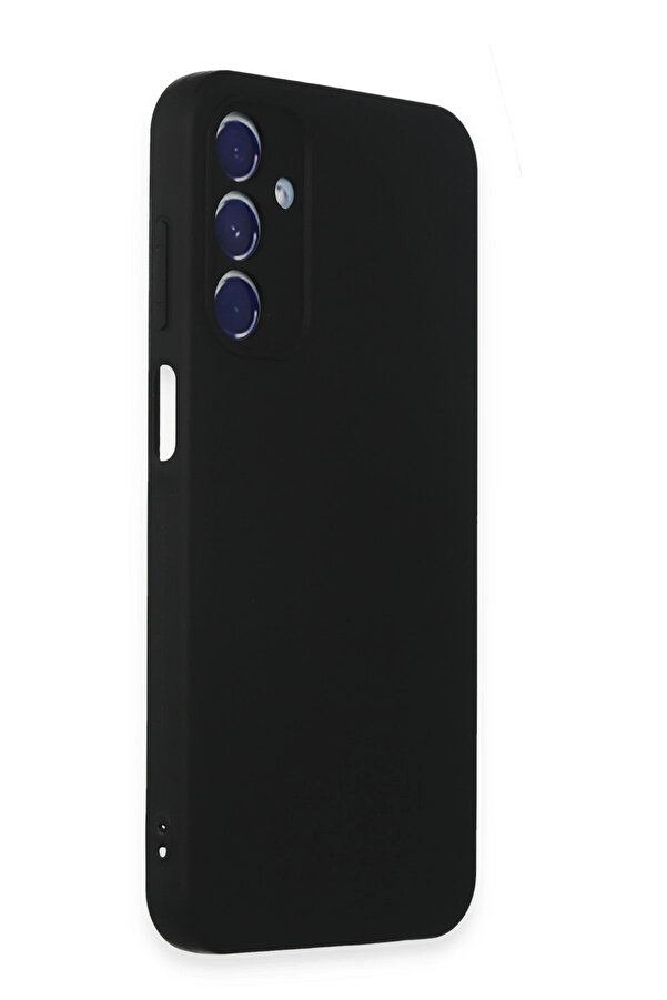 Buti̇k Harmonyaura Samsung Galaxy A15 4G Kılıf Fi̇rst Si̇li̇kon - Si̇yah