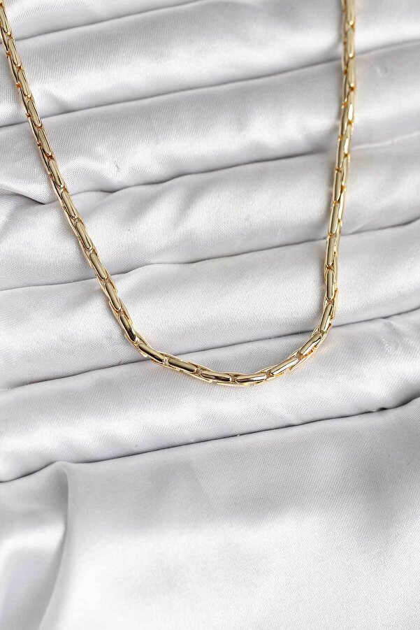 Evi̇mdeyokyok 14K Gold Renk Kaplama Model Cm Kadın Kolye Tj-Bko10730