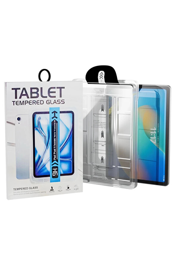 Buti̇k Samsung Galaxy P610 Tab S6 Li̇te 10.4 Magi̇c Tablet Cam Ekran Koruyucu - Şeffaf-(5796)