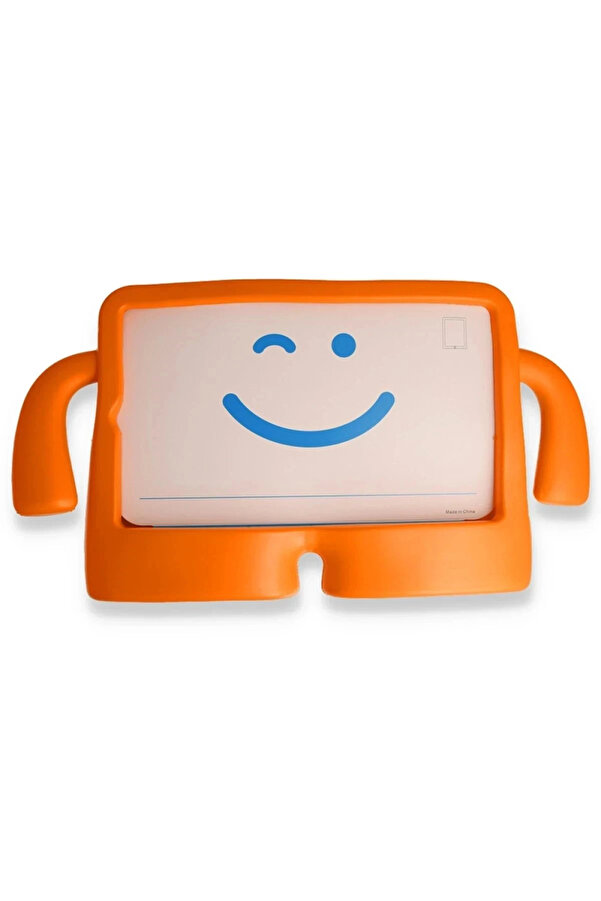 Buti̇k Apple İpad Pro 13 (2024) Karakter Tablet Si̇li̇kon - Turuncu-(5796)