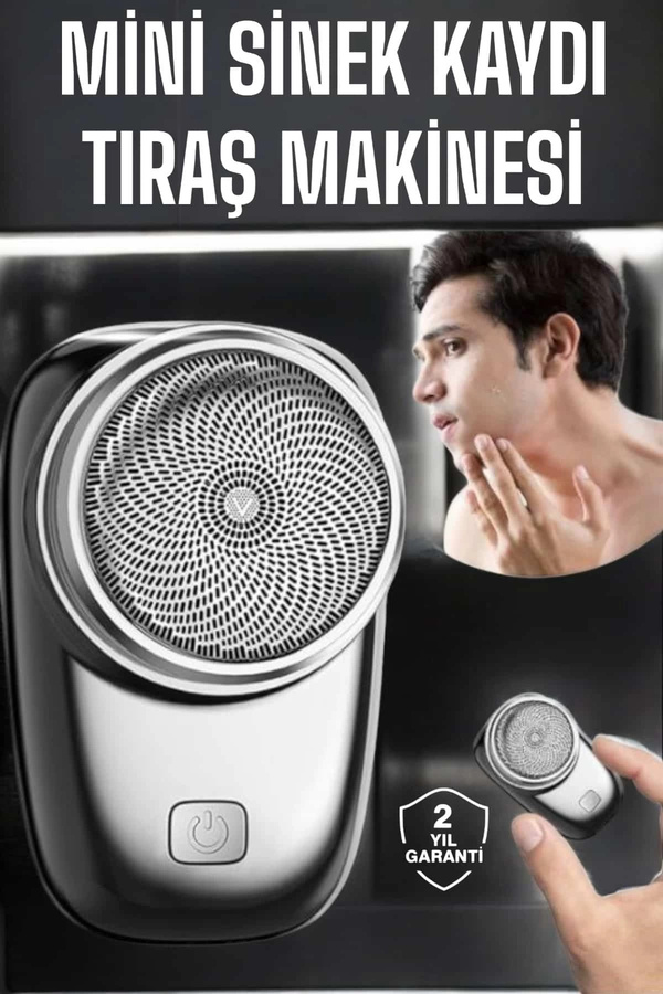 Buti̇k Tıraş Maki̇nesi̇ Mi̇ni̇ Sıfır Sakal Yanak Tıraş Maki̇nesi̇ Usb Şarjlı