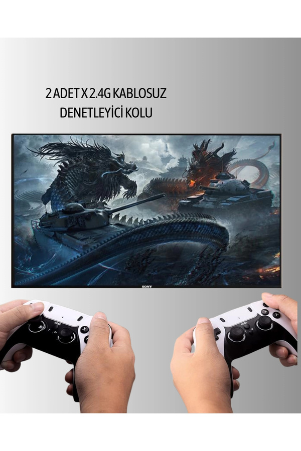 Go İthalat Retro Oyun Konsolu – Yüksek Çözünürlük Ve Geni̇ş Oyun Seçenekleri̇