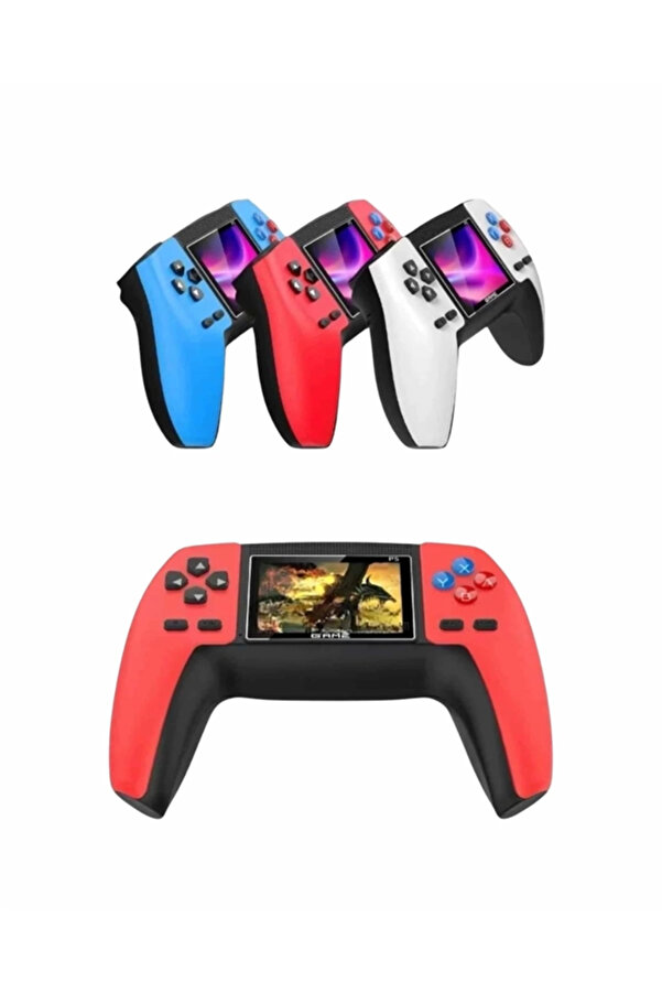 Teknomavm P5 Retro Gamepad – 520 Klasi̇k Oyunlu Tak-Çalıştır Mi̇ni̇ Konsol