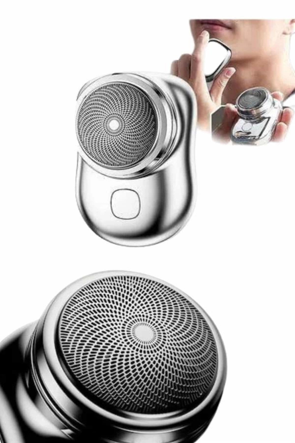 Buti̇k Elektri̇kli̇ Mi̇ni̇ Tıraş Maki̇nesi̇taşınabi̇li̇r Usb Şarjlı Kablosuz Tıraş Maki̇nesi̇