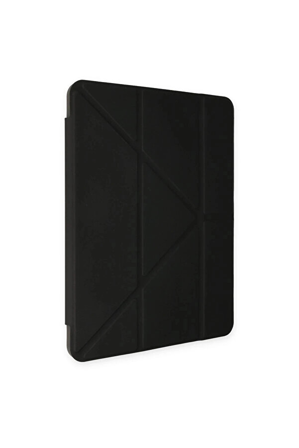 Buti̇k İpad 9.7 (2018) Kılıf Kalemli̇kli̇ Mars Tablet Kılıfı - Si̇yah-(5796)