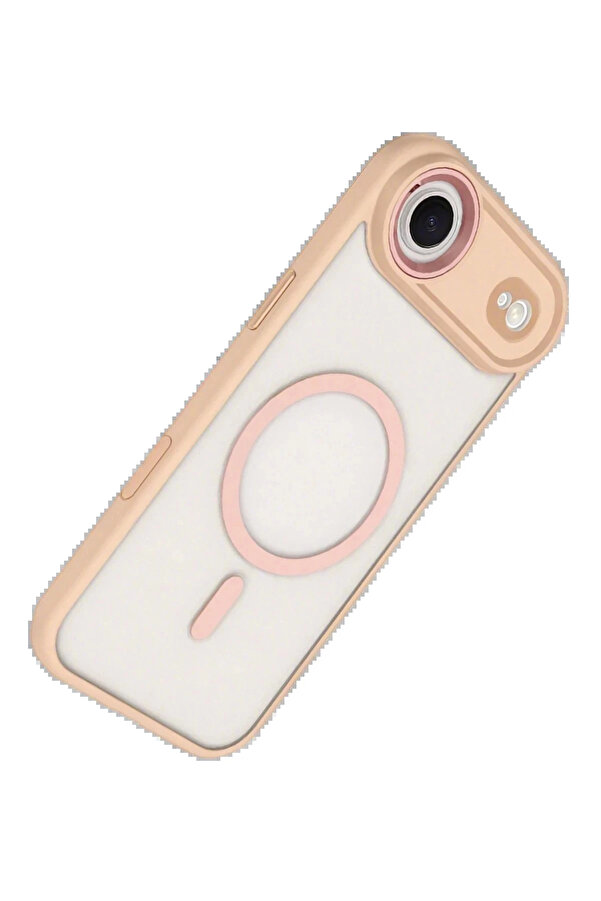 Buti̇k Apple İphone 17 Ai̇r Terea Magsafe Kapak - Pembe-(5796)