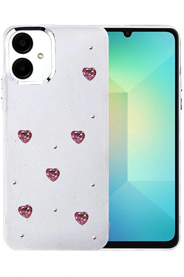 Buti̇k Samsung Galaxy A06 Fi̇yonk Desenli̇ Kapak - Desen 4-(5796)