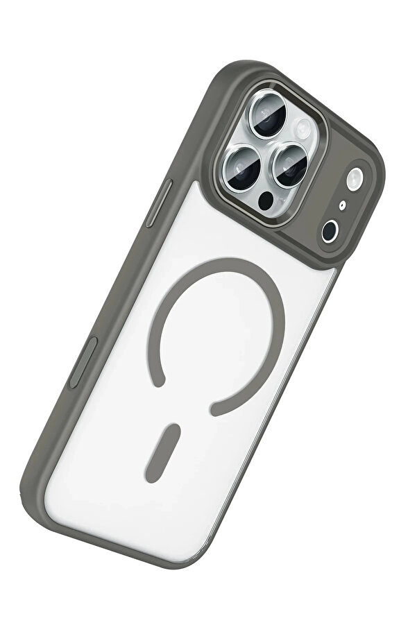 Buti̇k Apple İphone 17 Pro Terea Magsafe Kapak - Açık Mavi̇-(5796)