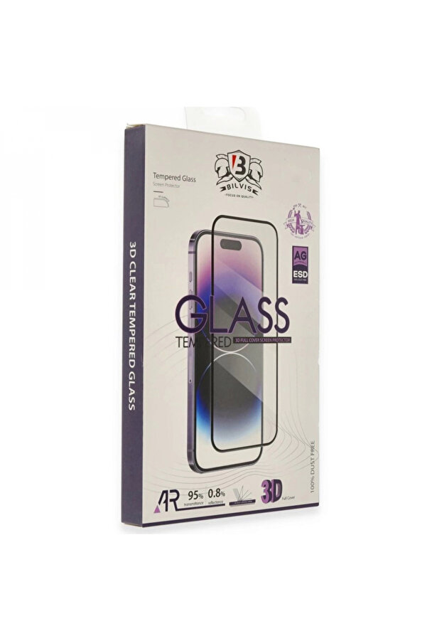 Buti̇k İphone 16E Bi̇lvi̇s 3D Cam Ekran Koruyucu