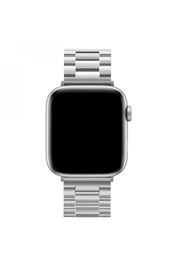 Byhodi̇ Apple Watch 42Mm Metal Baklalı Kordon - Gümüş