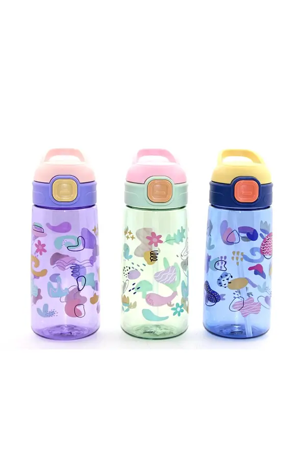 Evi̇mdeyokyok Renkli̇ Pi̇petli̇ Suluk 600 Ml Bpa İçermez Alk2968