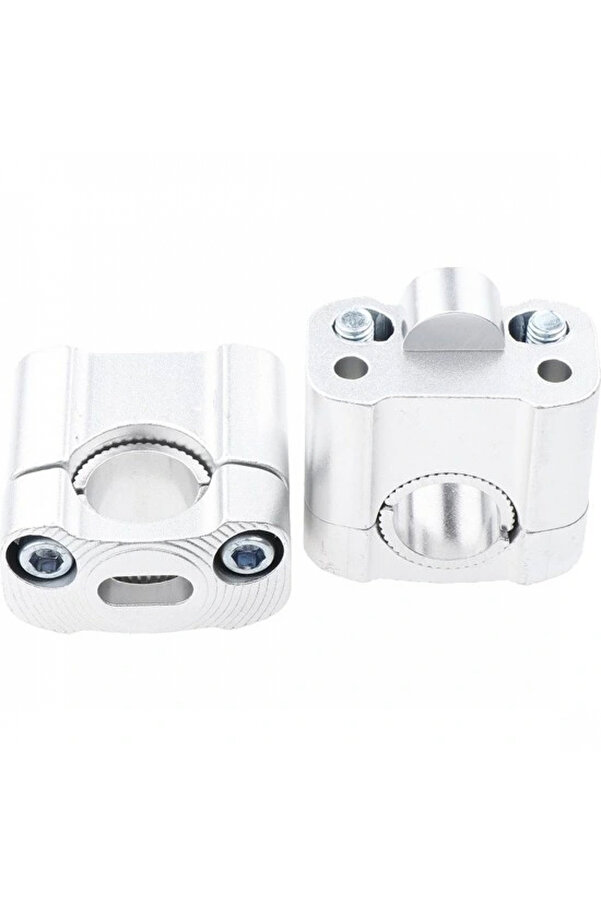 Alkan Mb 430 2 Parça Motosi̇klet Gi̇don Yükselti̇ci̇l 22 Mm. 28 Mm Ni̇kel Takım