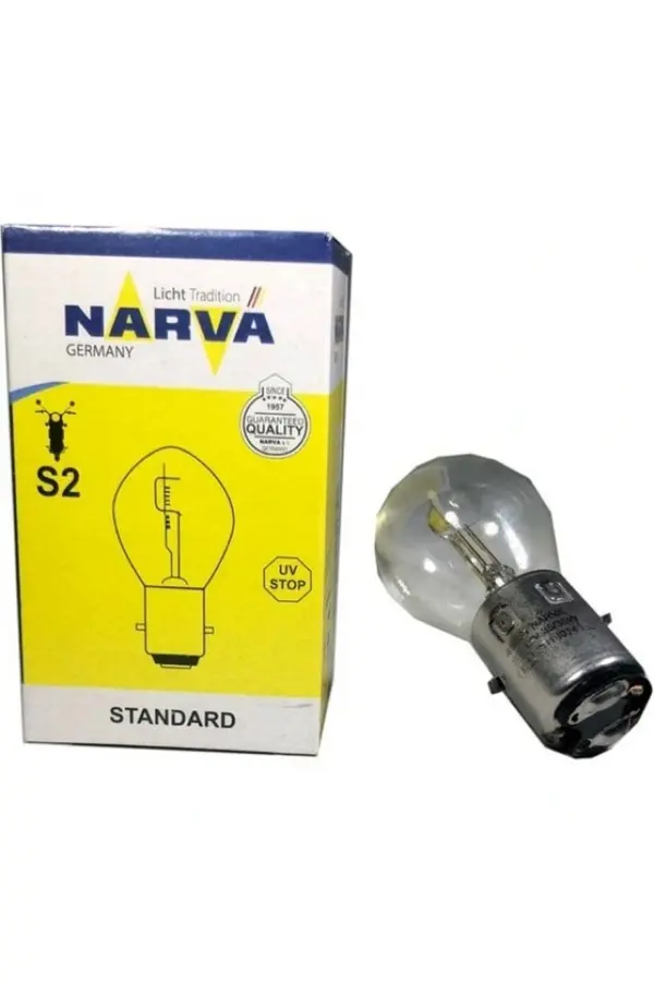 Oem Motosi̇klet Narva S2 12V 35/35W Bosch Ti̇pi̇ Ampul