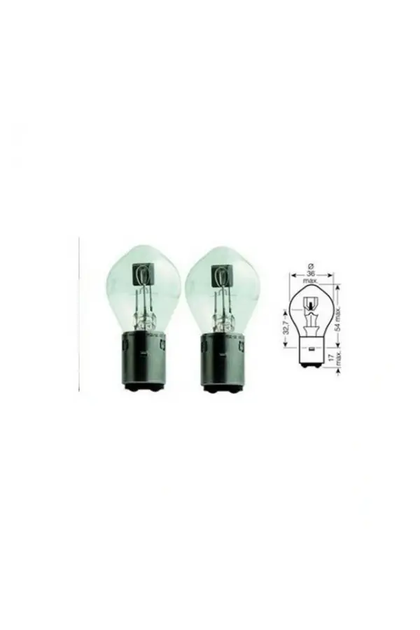 Oem Motosi̇klet Narva S2 12V 35/35W Bosch Ti̇pi̇ Ampul