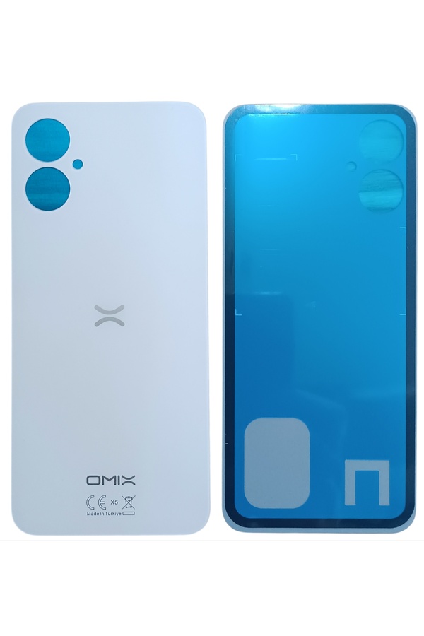 indirimplus Omix X5 Pil Kapağı Omix X5 Arka Kapak Batarya Kapağı Beyaz Renk İlanı