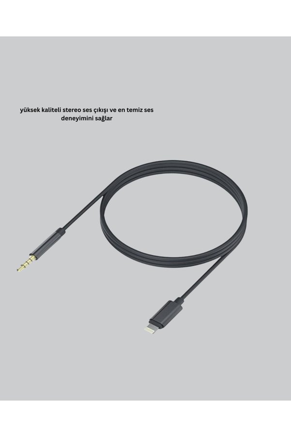 Ethab Giyim İphone Lightning 3.5Mm Aux Çevirici Kablo Jh-023 Stereo Ses Aktarıcı - Glst7480-2091