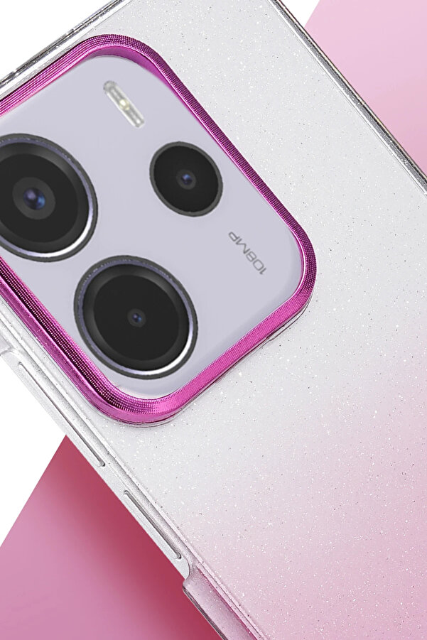Buti̇k Harmonyaura Xi̇aomi̇ Redmi̇ Note 14 4G Glossy Kapak - Pembe