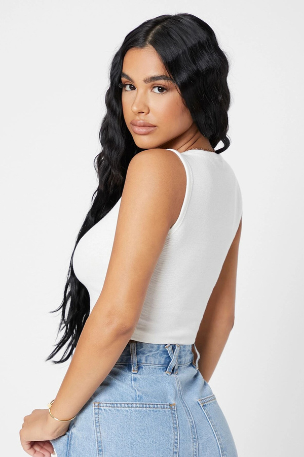 Gecem Gi̇yi̇m Kadın Kare Yaka Crop Top Bluz