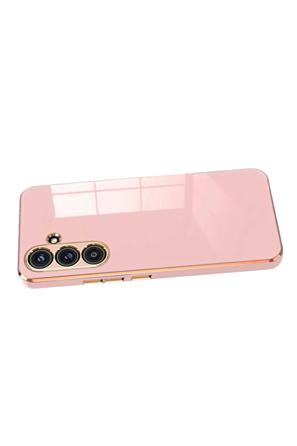 Buti̇k Harmonyaura Samsung Galaxy A17 5G Volet Si̇li̇kon - Pembe