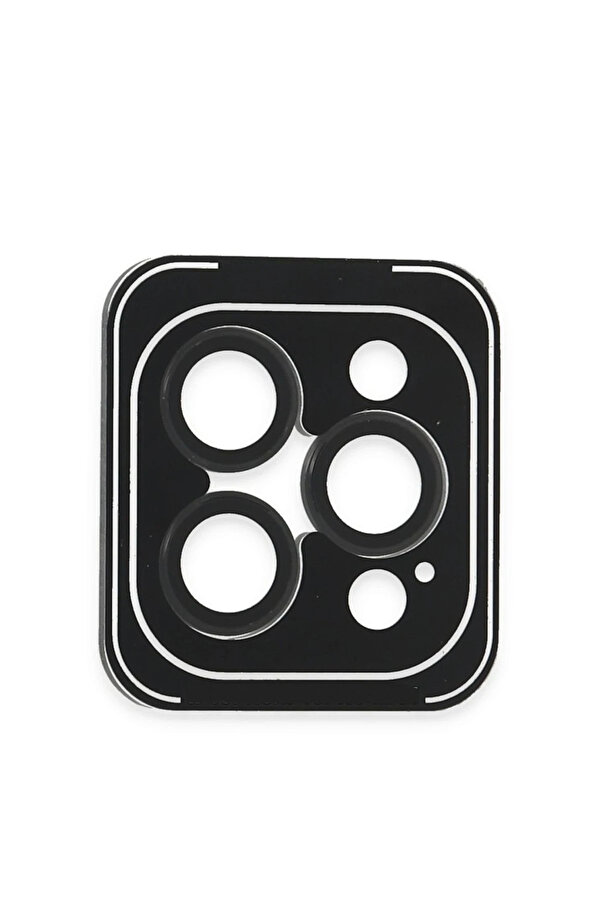 Buti̇k Harmonyaura İphone 16 Pro Max Pvd Metal Kamera Lens - Si̇yah