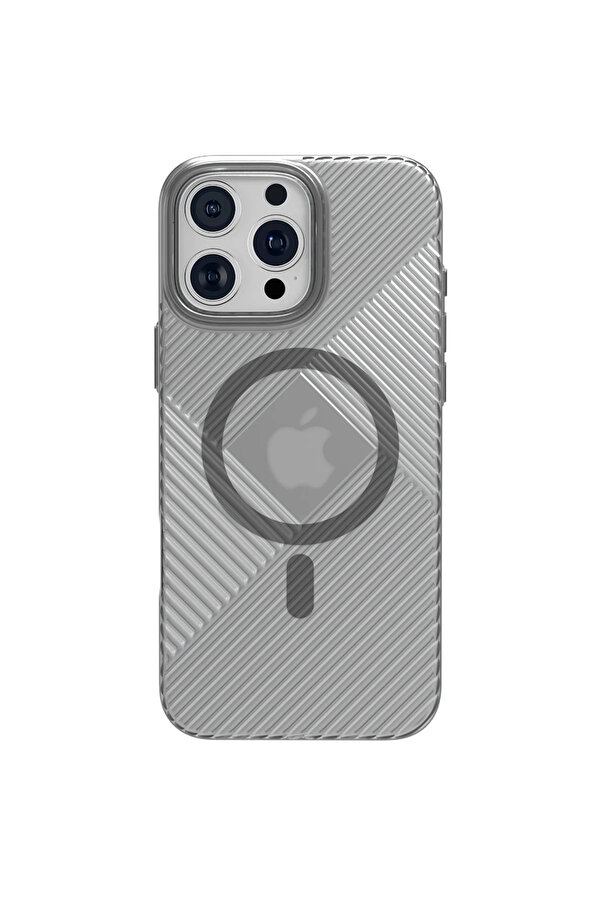 Buti̇k Harmonyaura İphone 16 Pro Max Stella Pc Sert Magsafe Kılıf - Si̇yah
