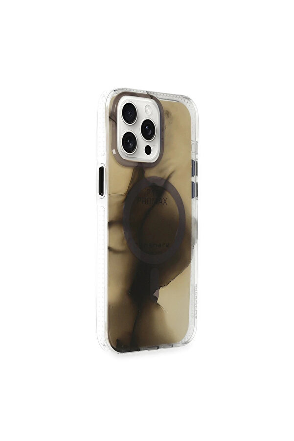 Buti̇k Harmonyaura İphone 15 Pro Max Phantom Magsafe Kapak - Si̇yah