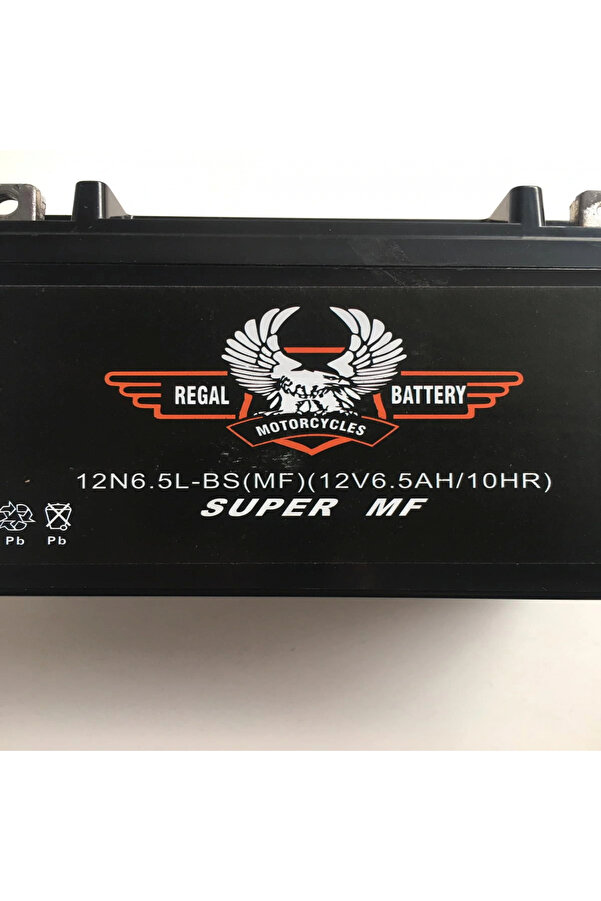 Oem Akü 12N6,5L-Bs(Mf) 12V 6,5 Ah Motosi̇klet