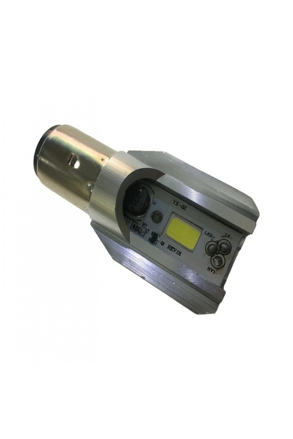 Alkan Mb Motosi̇klet Ba20D Dc 12-60 V 12 W 6500K Cob Led Uzun / Kısa Işık Far Ampul Beyaz (Bosch Ti̇pi̇)
