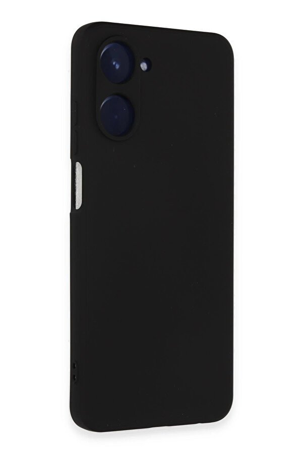 Harmonyaura Realme 10 4G Kılıf Nano İçi̇ Kadi̇fe Si̇li̇kon - Si̇yah