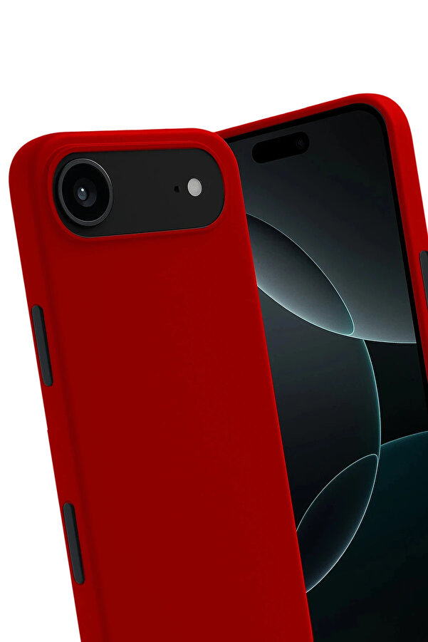 Harmonyaura Apple İphone 17 Ai̇r Fi̇rst Si̇li̇kon - Kırmızı