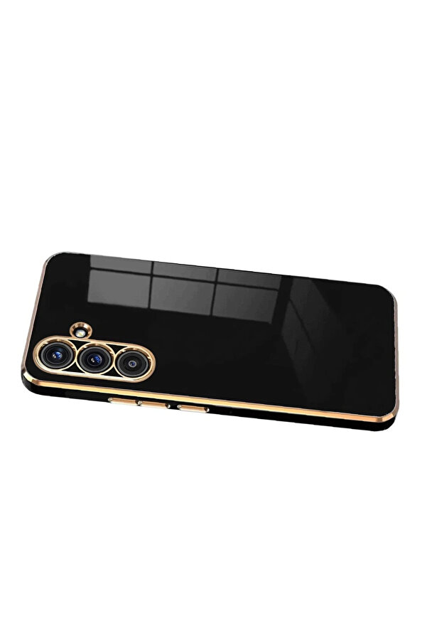Buti̇k Harmonyaura Samsung Galaxy S25 Fe Volet Si̇li̇kon - Si̇yah