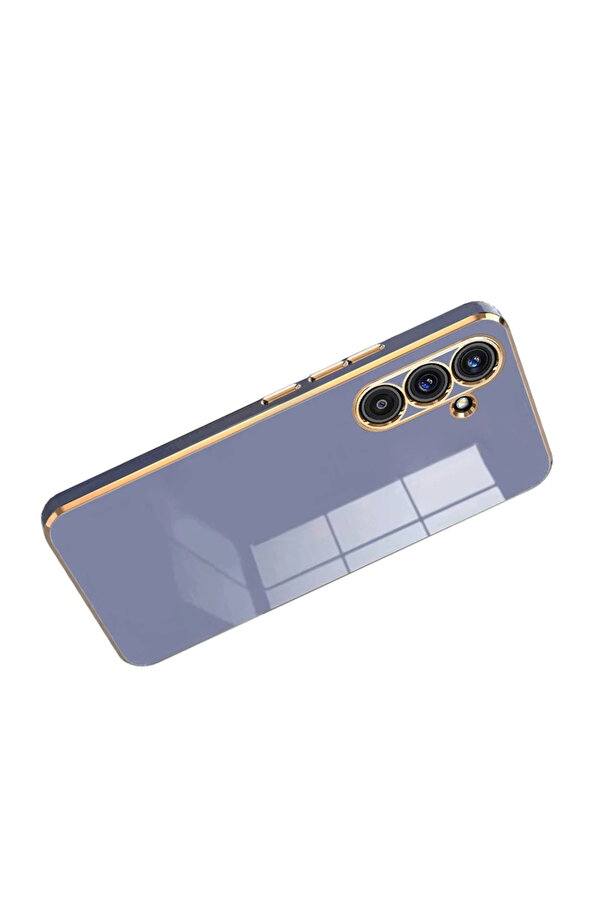 Buti̇k Harmonyaura Samsung Galaxy S25 Fe Volet Si̇li̇kon - Mavi̇