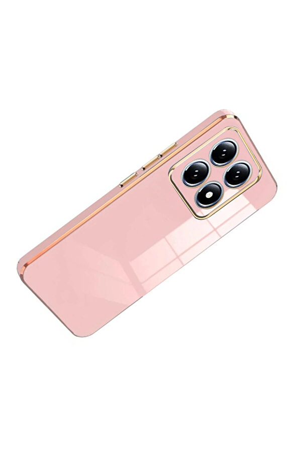 Buti̇k Harmonyaura Xi̇aomi̇ Mi̇ 14T Pro Volet Si̇li̇kon - Pembe