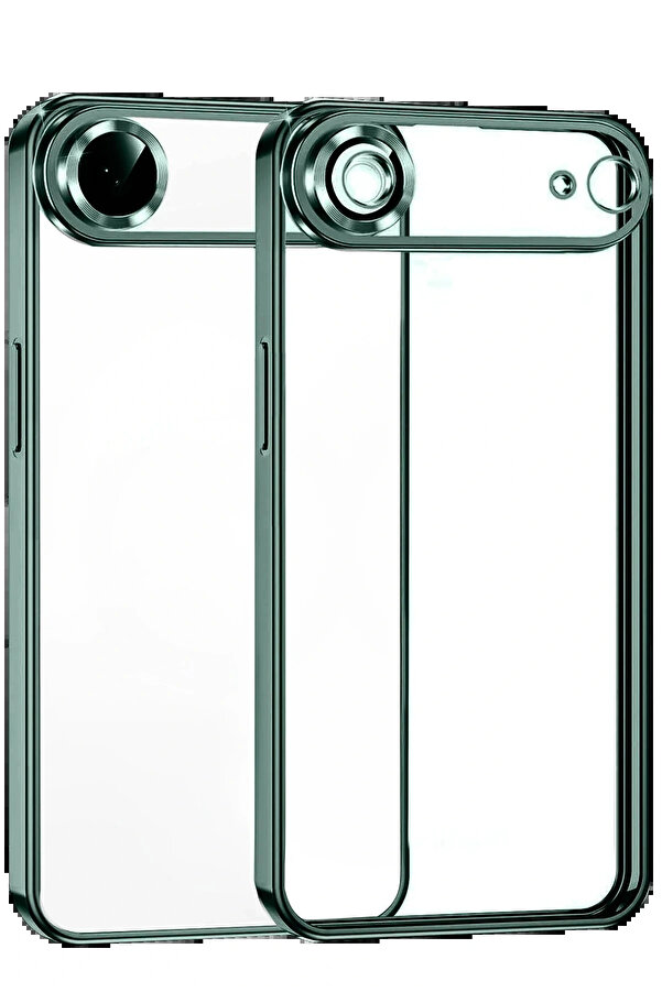 Buti̇k Apple İphone 17 Ai̇r Lensli̇ Si̇li̇kon - Yeşi̇l-(5796)