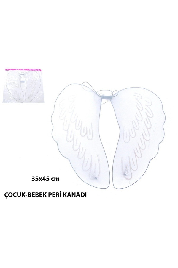 Evi̇mdeyokyok Bebek Çocuk Peri̇ Kanadı – Kostüm Tamamlayıcı Kanat 35X45 Cm