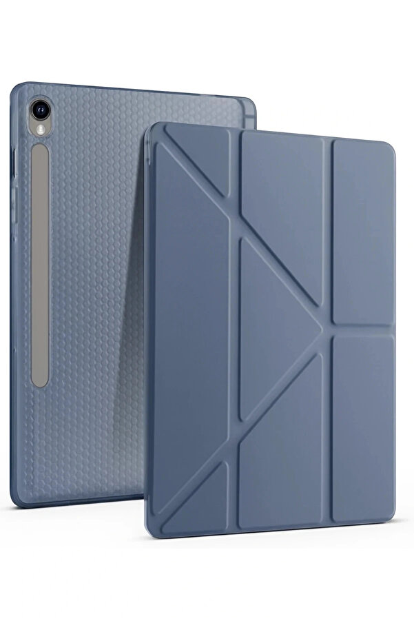 Buti̇k Samsung Galaxy Tab S10 Fe Plus 13.1 Kalemli̇kli̇ Mars Tablet Kılıfı - Lavender-(5796)