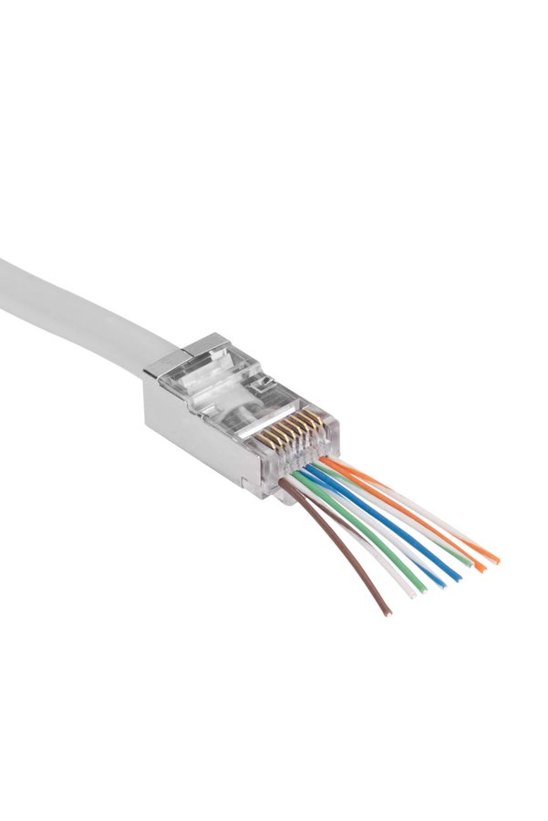 Teknoparkx S-Lınk Sl-Cob24P, Rj45, Yeni Nesil Jac, Utp, Cat6, Metal (100Lü Paket)