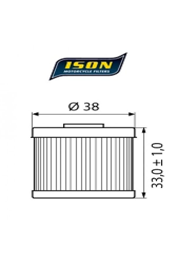 Isonfılters Ison İson116 2004-2023 Honda Crf 250 R Uyumlu Yağ Fi̇ltresi̇